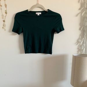 ⭐️TOP SHOP GREEN CROP TOP